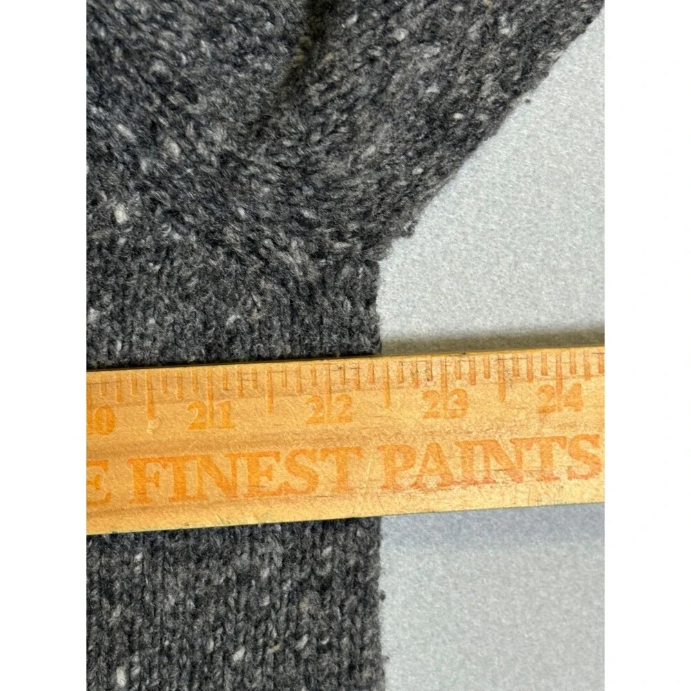 Bonobos Sweater Mens XL Gray Speckled Mock Neck Wool Alpaca Blend Pullover